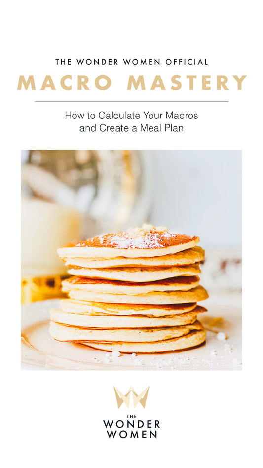 Macro Mastery: How to Calculate Your Macros and Create a Meal Plan {E-Cookbook}